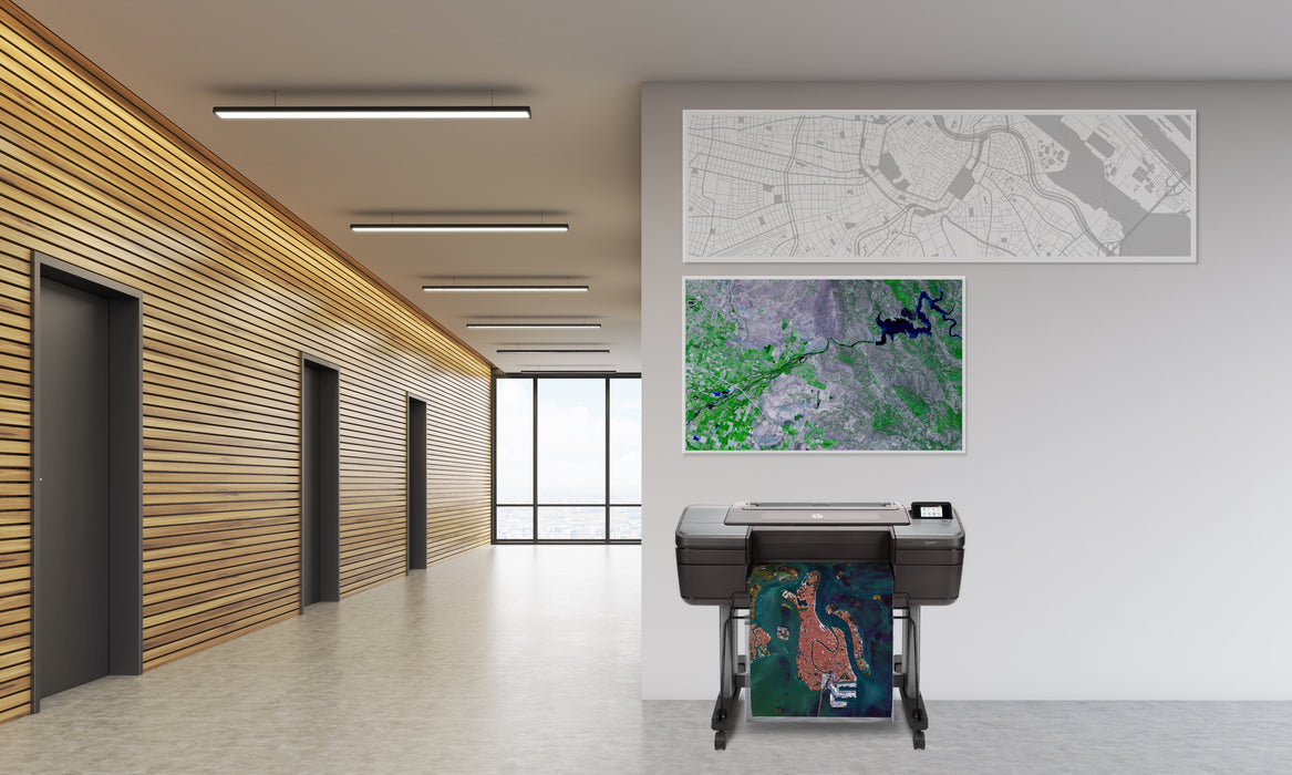 EAN 192018667600 - HP Designjet Z6dr 44-in PostScript Printer with V-Trimmer impresora de gran formato Inyección de tinta tér imagen 4