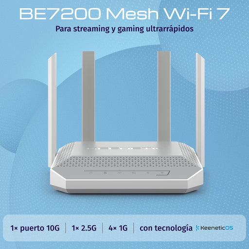 EAN 4897082922537 - Keenetic Titan (KN-1812) router inalámbrico 10 Gigabit Ethernet Doble banda (2,4 GHz / 5 GHz) Blanco imagen 2