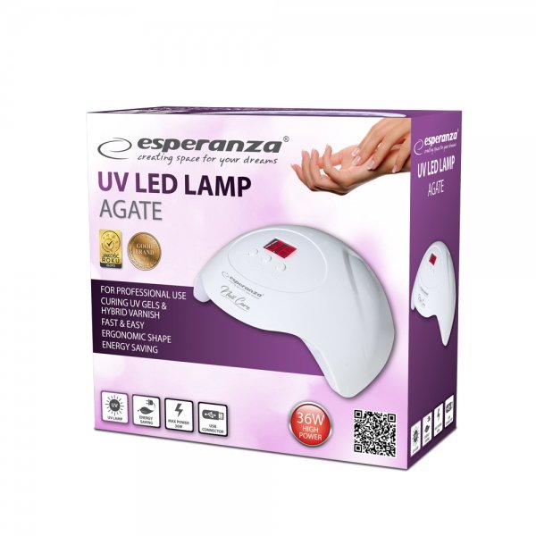 EAN 5901299956601 - Esperanza EBN010 secador de uñas 36 W UV + LED imagen 3
