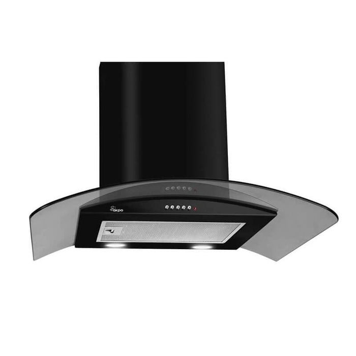 EAN 5901676466792 - Akpo WK-4 Largo Eco De pared Negro 450 m³/h imagen 1