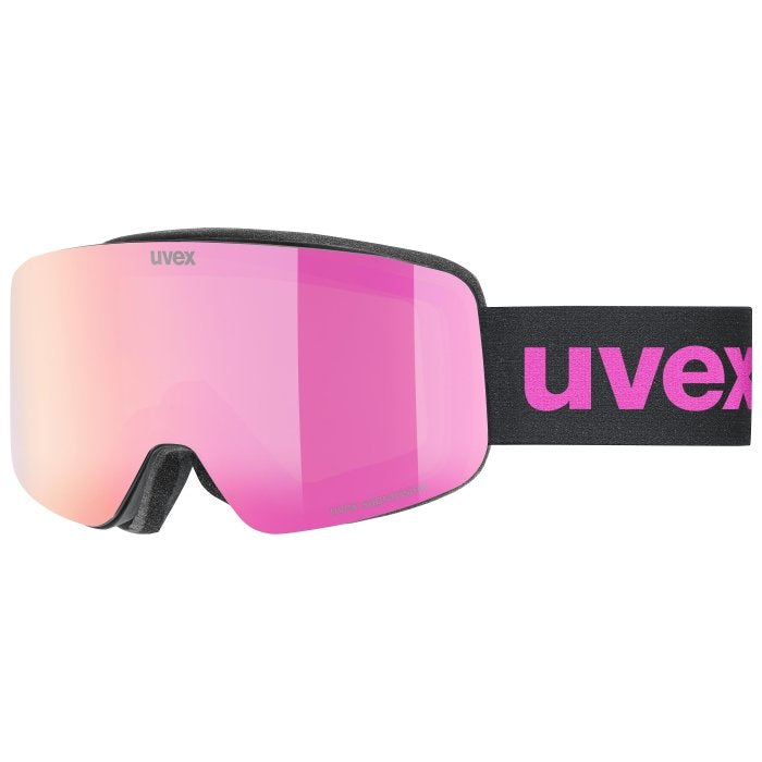 Gogle De Esquí Uvex Pwdr Fm Negro