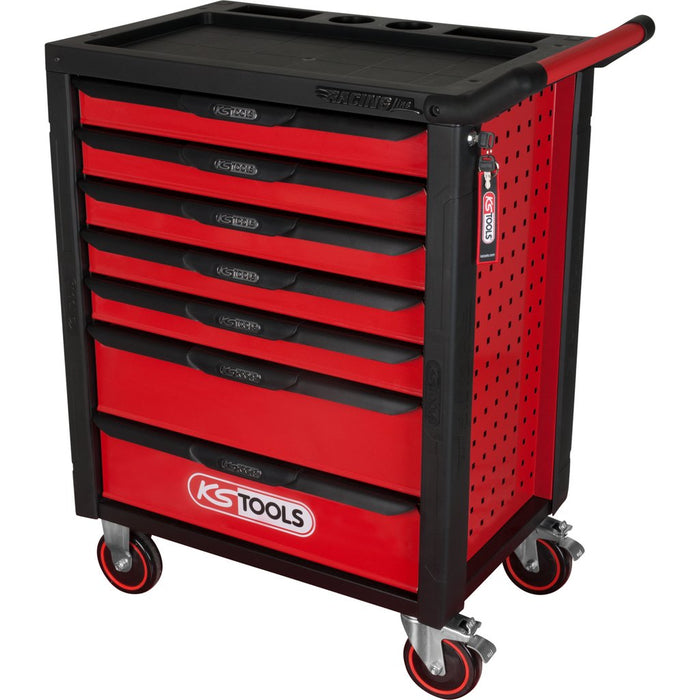 EAN 4042146683019 - KS Tools 826.0007 pieza pequeña y caja de herramientas Caja metálica para herramientas Acero Negro, Rojo imagen 1