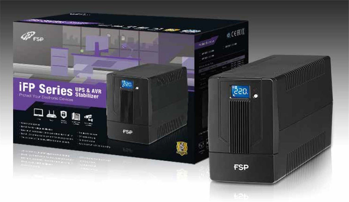 EAN 4713224522314 - FSP iFP 800 sistema de alimentación ininterrumpida (UPS) Línea interactiva 0,8 kVA 480 W 2 salidas AC imagen 4