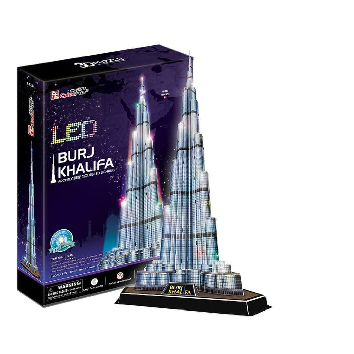 EAN 6944588205089 - CubicFun Burj Khalifa LED Puzle 3D 136 pieza(s) Edificios imagen 1