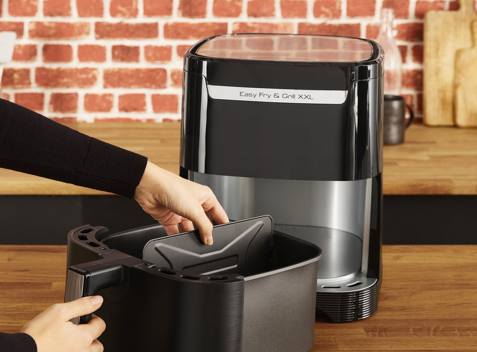 Tefal Ey8018 Easy Fry & Grill Xxl Heiáluftfritteuse Schw