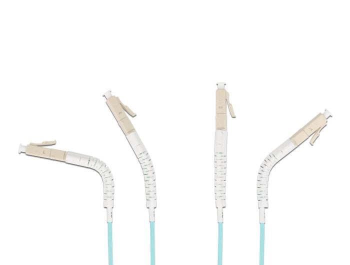 Delock Lwl Cable Lc Duplex A Lc Duplex Multimode Om3 Winkelbar 3 M