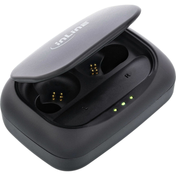 Inline Pure Air Tws, Auriculares Bluetooth In-Ear Con Carga Qi Y Función Powerbank