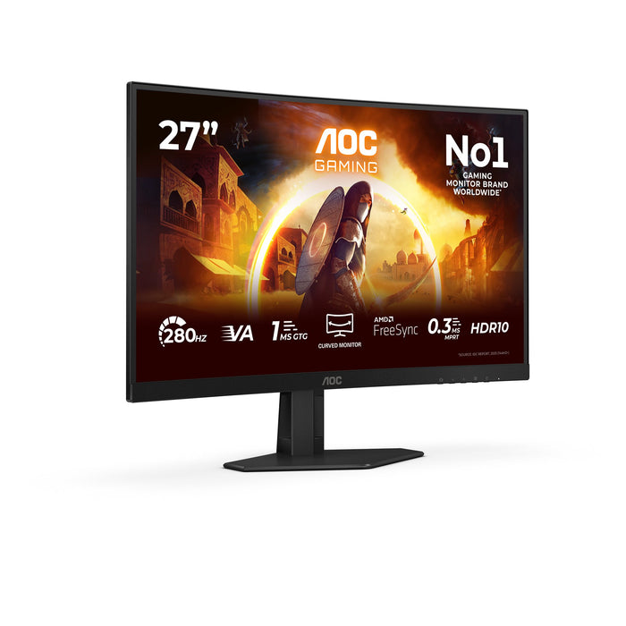 EAN 4038986182027 - AOC G4 C27G4ZXE pantalla para PC 68,6 cm (27") 1920 x 1080 Pixeles Full HD LED Negro, Gris imagen 2