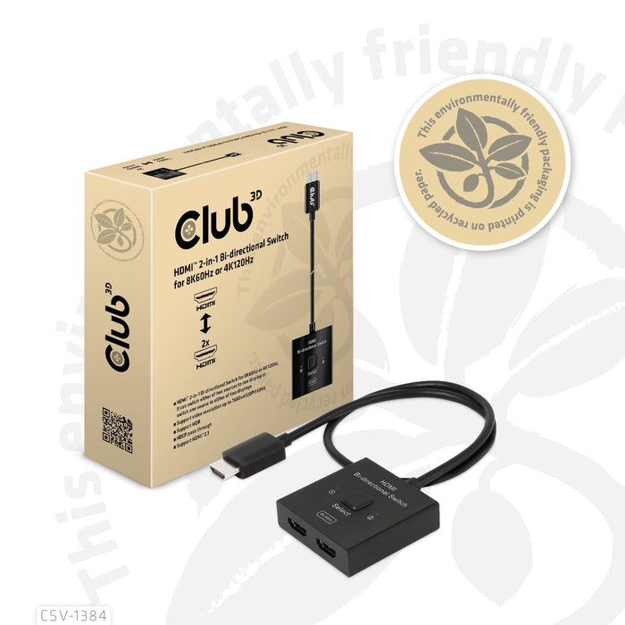 EAN 8719214472832 - CLUB3D CSV-1384 interruptor KVM Negro imagen 14