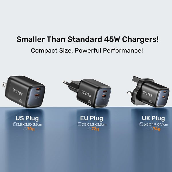 EAN 4894160060280 - UNITEK P1129ABK01-EU cargador de dispositivo móvil Universal Negro Corriente alterna Carga rápida Interio imagen 11