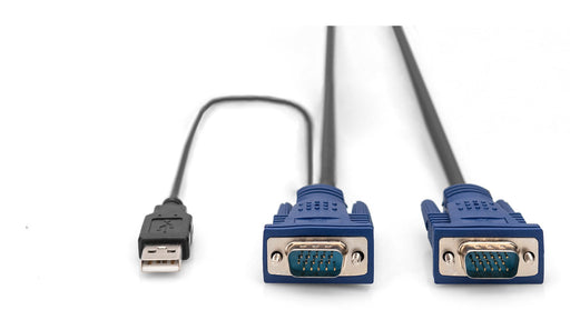 EAN 4016032329947 - Digitus DS-19231 cable para video, teclado y ratón (kvm) Negro 1,8 m imagen 2