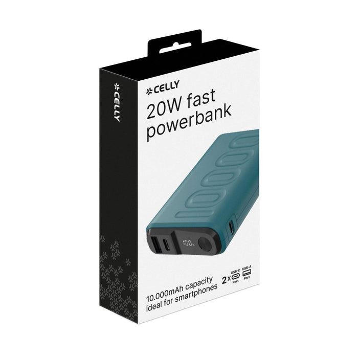 EAN 8021735215035 - Celly PBUP10000BL batería externa 10000 mAh Azul imagen 3