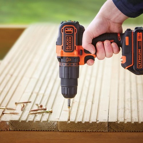 EAN 5035048706923 - Black & Decker BDCHD18S1KA 1400 RPM Negro, Naranja imagen 3