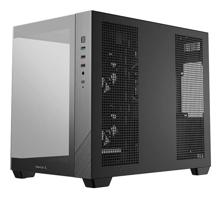 Deepcool Cg330 3f (Negro, Panorama-Design) R-Cg330-Bkngm3-G