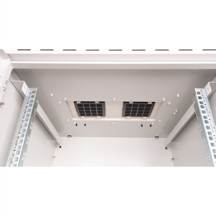 Roline 19-Zoll Wandgehuse Pro 9 He, 600x600 Bxt Ip55 Outdoor Grau