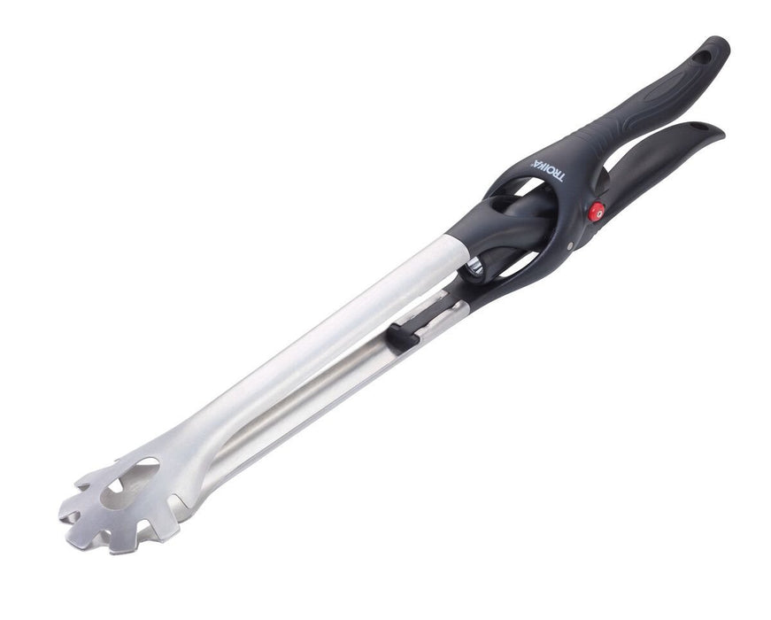 EAN 4024023021947 - TROIKA BBQ01/ST pinza de cocina 450 mm Silicona, Acero inoxidable Plástico imagen 1
