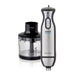 EAN 5608475015243 - Haeger HB-10C.019A licuadora Batidora de inmersión 1000 W Negro, Acero inoxidable, Transparente imagen 2