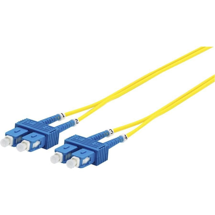 EAN 7331990015129 - Microconnect FIB221001 Cable de fibra óptica e InfiniBand 1 m SC Amarillo imagen 1