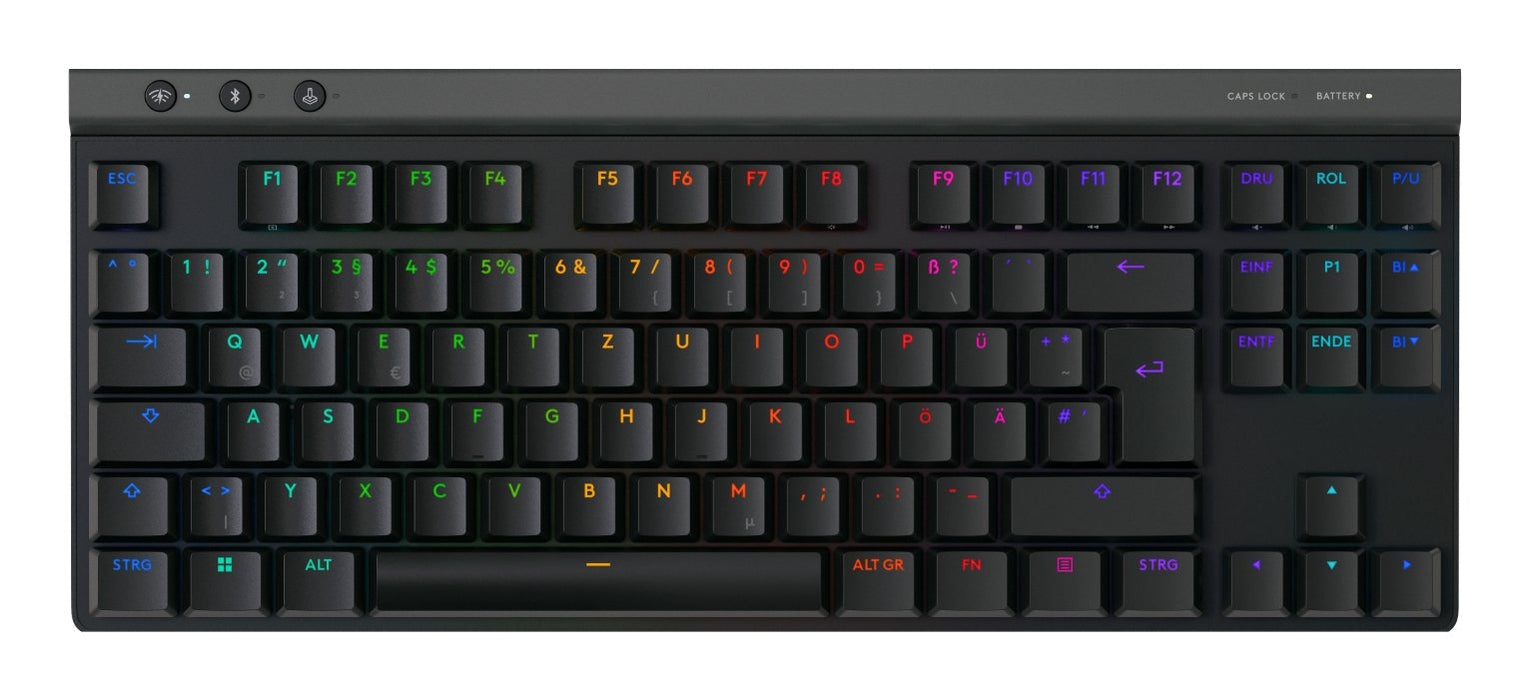 EAN 5099206119901 - Logitech G 920-012542 teclado Juego RF Wireless + Bluetooth QWERTZ Alemán Negro imagen 1