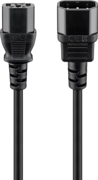 EAN 4040849952876 - Goobay 95287 cable de transmisión Negro 3 m IEC C14 IEC C13 imagen 1