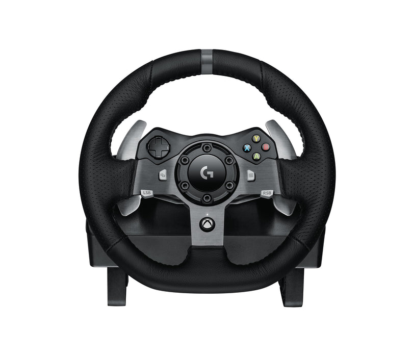 Volante De Carreras Logitech G920 Driving Forcé Para Xbox One Pc Forcé Feedback Con Dos Motores 900  Rotación Pedales Calibracion Automatica