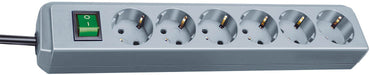 EAN 4007123251742 - Brennenstuhl Eco base múltiple 1,5 m 6 salidas AC Gris imagen 1