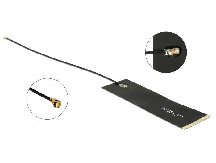 EAN 4043619125401 - DeLOCK LoRa antena para red MHF 1,68 dBi imagen 1