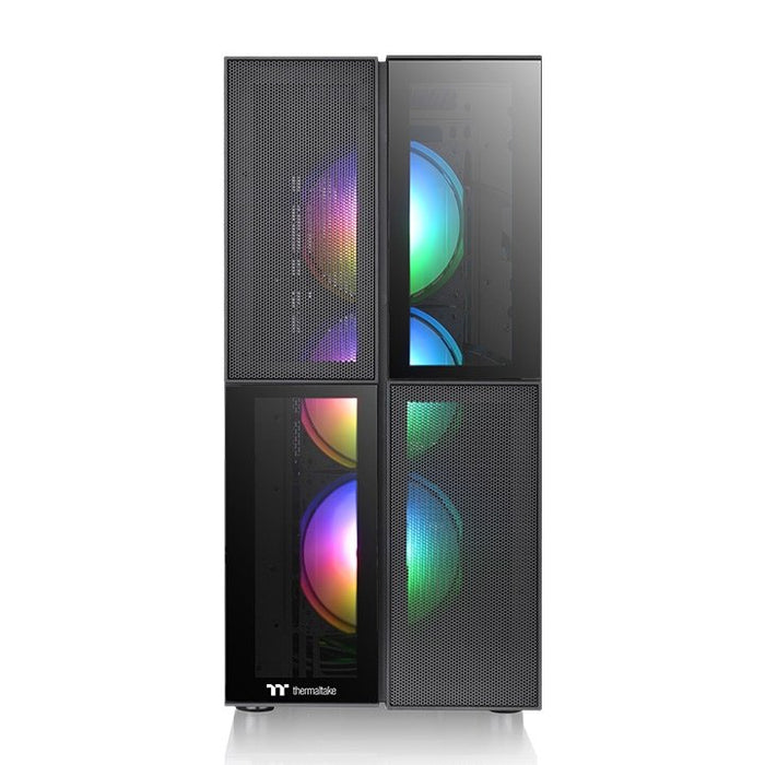 EAN 4713227529426 - Thermaltake Versa T26 TG ARGB Midi Tower Negro imagen 2