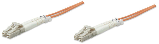 EAN 0766623471213 - Intellinet 2.0m LC M/M Cable de fibra óptica e InfiniBand 2 m Naranja imagen 1
