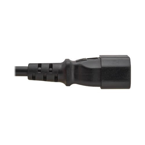 Eaton Tripp Lite Pdu Power Cord C13 To C14 10a 250v H05vv-F 2m Black