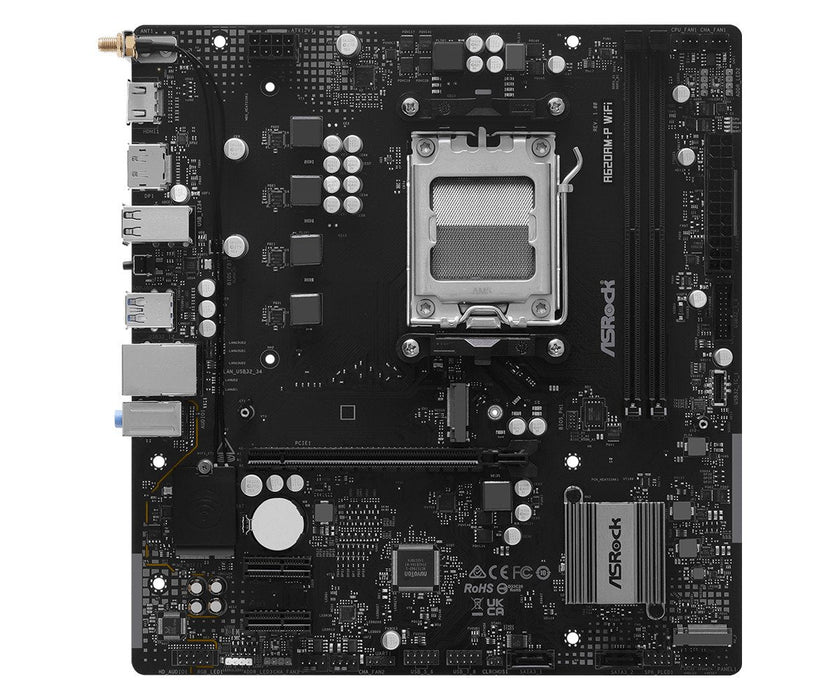 Placa Base Asrock A620am-P Wifi (Am5) Micro Atx
