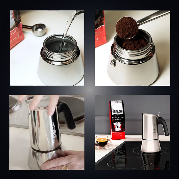 EAN 8006363028899 - Bialetti Venus box Cafetera italiana 0,2 L Plata imagen 4