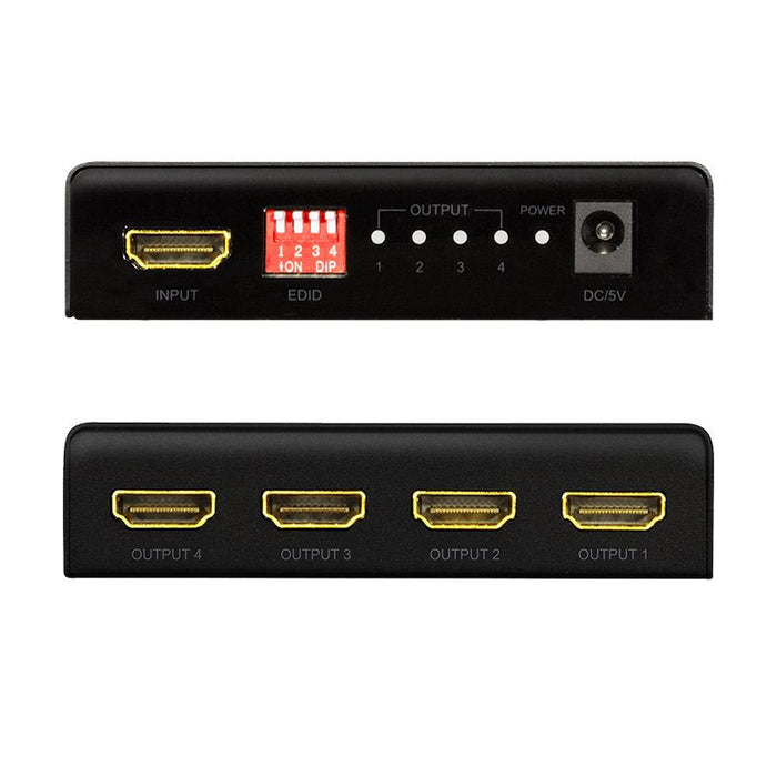 Divisor Hdmi Logilink 1x4 Puerto, 4k / 60hz, Reductor, Edid