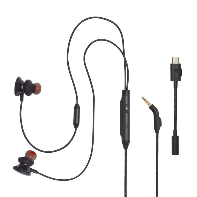 Jbl Quantum 50 C Wired In-Ear Gaming Headphones Black Eu