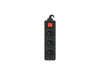 EAN 5901969415506 - Lanberg PS1-03E-0300-BK base múltiple 3 m 3 salidas AC Interior / exterior Negro imagen 1