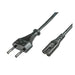 EAN 5420016809490 - LOGON TC12 Negro 1,8 m Enchufe tipo C C8 acoplador imagen 1