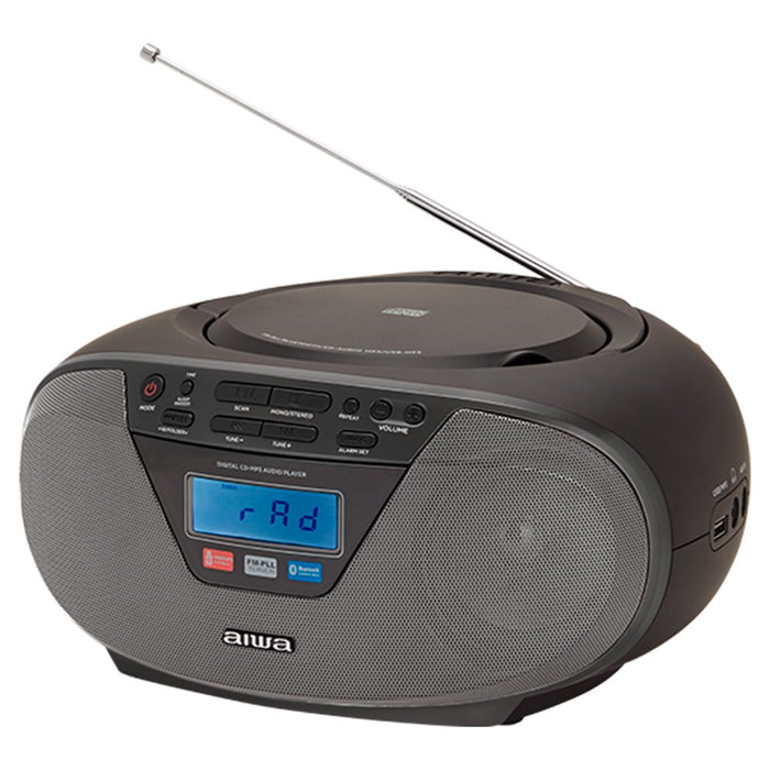 EAN 8435256898422 - Aiwa BBTU-400BK sistema estéreo portátil Analógico y digital 6 W FM Negro Reproducción MP3 imagen 5