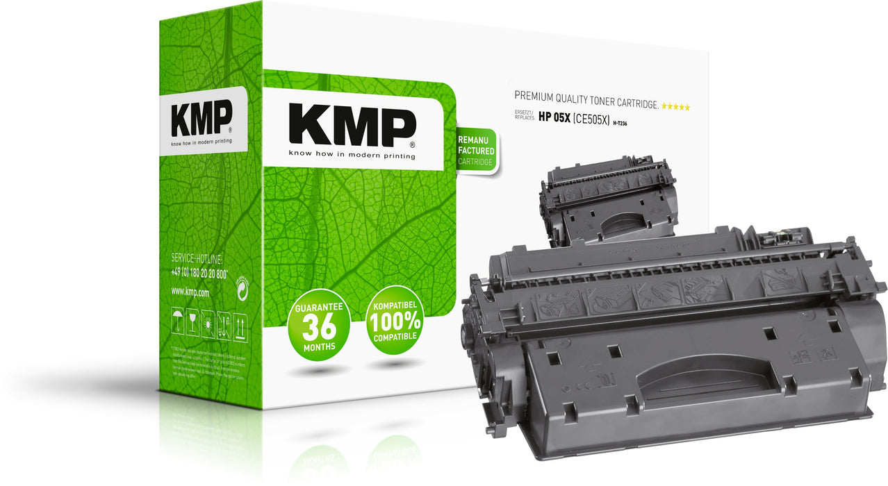 EAN 4011324120028 - KMP H-T236 cartucho de tóner 1 pieza(s) Negro imagen 1