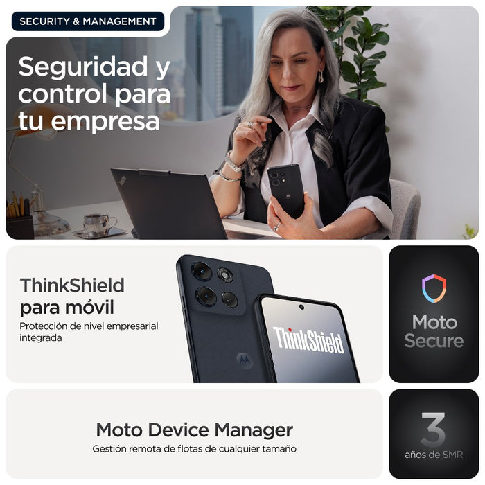 EAN 0840493603605 - Motorola moto g56 5G 17,1 cm (6.72") Ranura híbrida Dual SIM Android 15 USB Tipo C 8 GB 256 GB 5200 mAh N imagen 6
