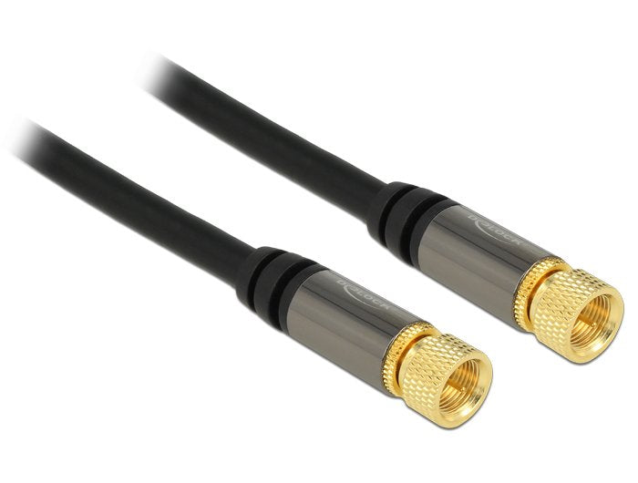 EAN 4043619889198 - DeLOCK 88919 cable coaxial RG-6/U 2 m F Negro imagen 2