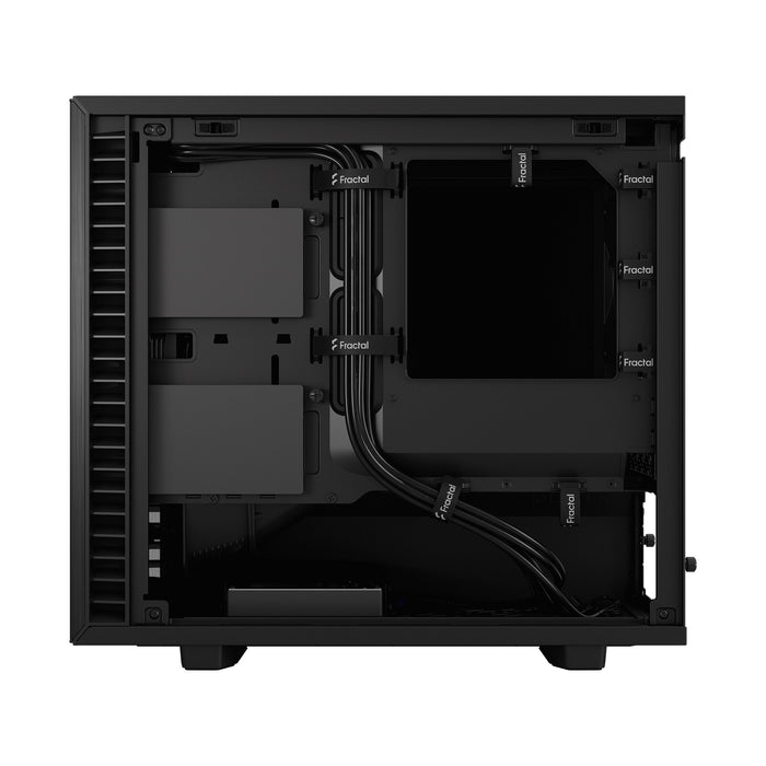 Caja Pc Fractal Design Define 7 Nano Black Solid, Fd-C-Def7n-01