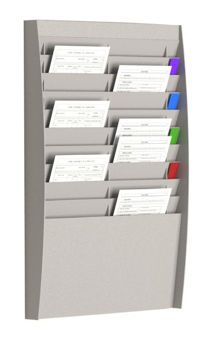 Paperflow Sortiertafel Din A4 20-Vías Negro