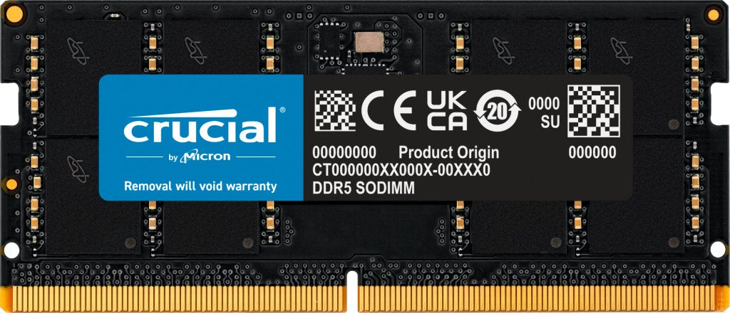 EAN 0649528944160 - Crucial CT64G56C46S5 módulo de memoria 64 GB 1 x 64 GB DDR5 262-pin SO-DIMM imagen 1