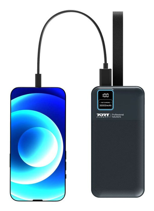 EAN 3567049070038 - Port Designs 907003 batería externa Polímero de litio 30000 mAh Negro imagen 8