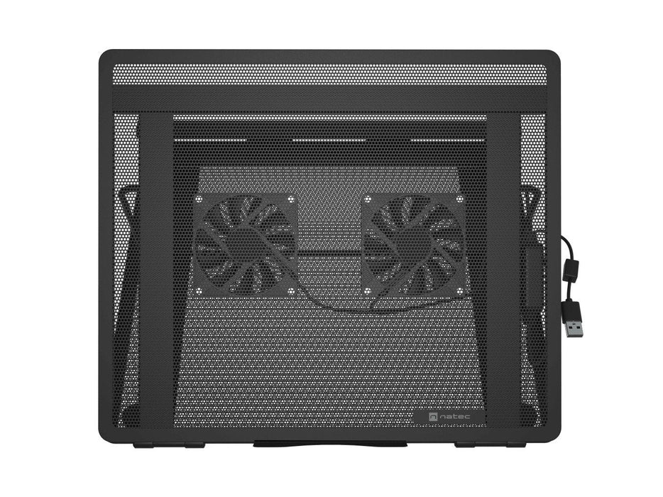 Base Refrigeradora Natec Tern 2 Plus Portatiles 12.1"-17.3" Con 2 Ventiladores