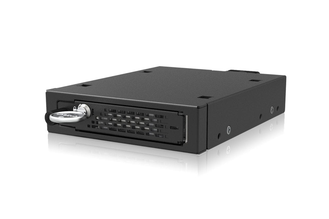 Icy Dock Mob. Rack 1x2.5'' Nvme U.2 U Ssd Pcie 5.0 F. 3 5'' Drive Bay Negro