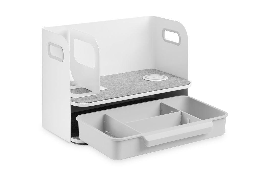 EAN 4016032481904 - Digitus DA-90442 bandeja de escritorio/organizador Acero Gris, Blanco imagen 8
