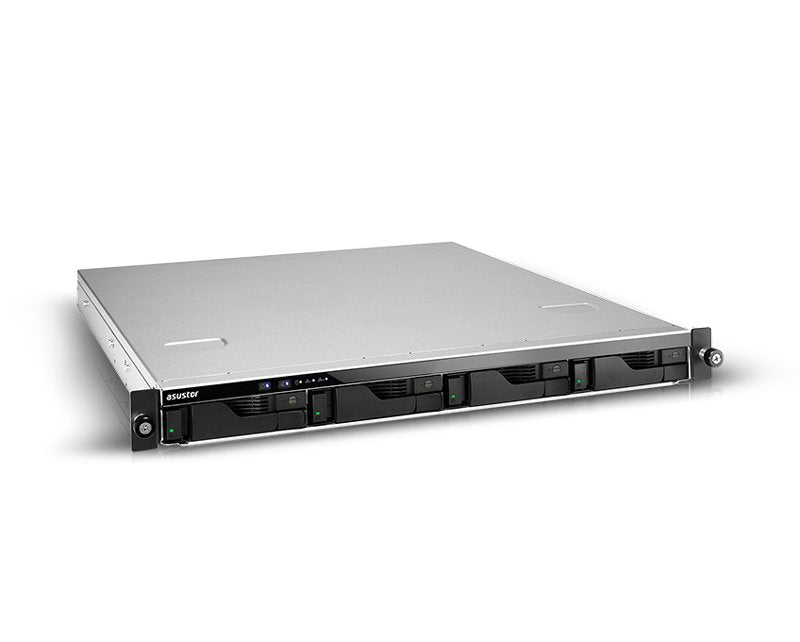 EAN 4710474831371 - Asustor Lockerstor 4RS NAS Bastidor (1U) Intel Atom® C3538 8 GB DDR4 0 TB ADM Negro imagen 1