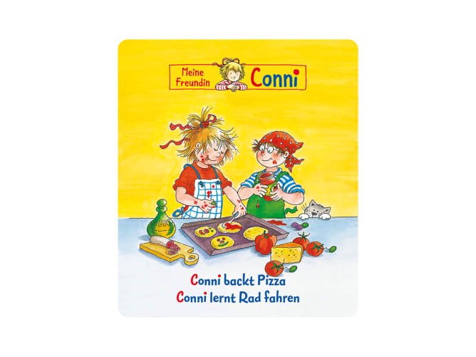 Tonies Conni Bakes Pizza   Conni Aprende A Andar En Bicicleta Nueva Edición 2023, Obra De Radio Con Personajes 10002022