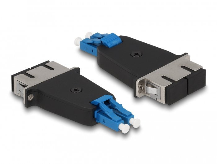 Lwl Hybrid Kupplung Lc Duplex Stecker Zu Sc Duplex Buchse Blau